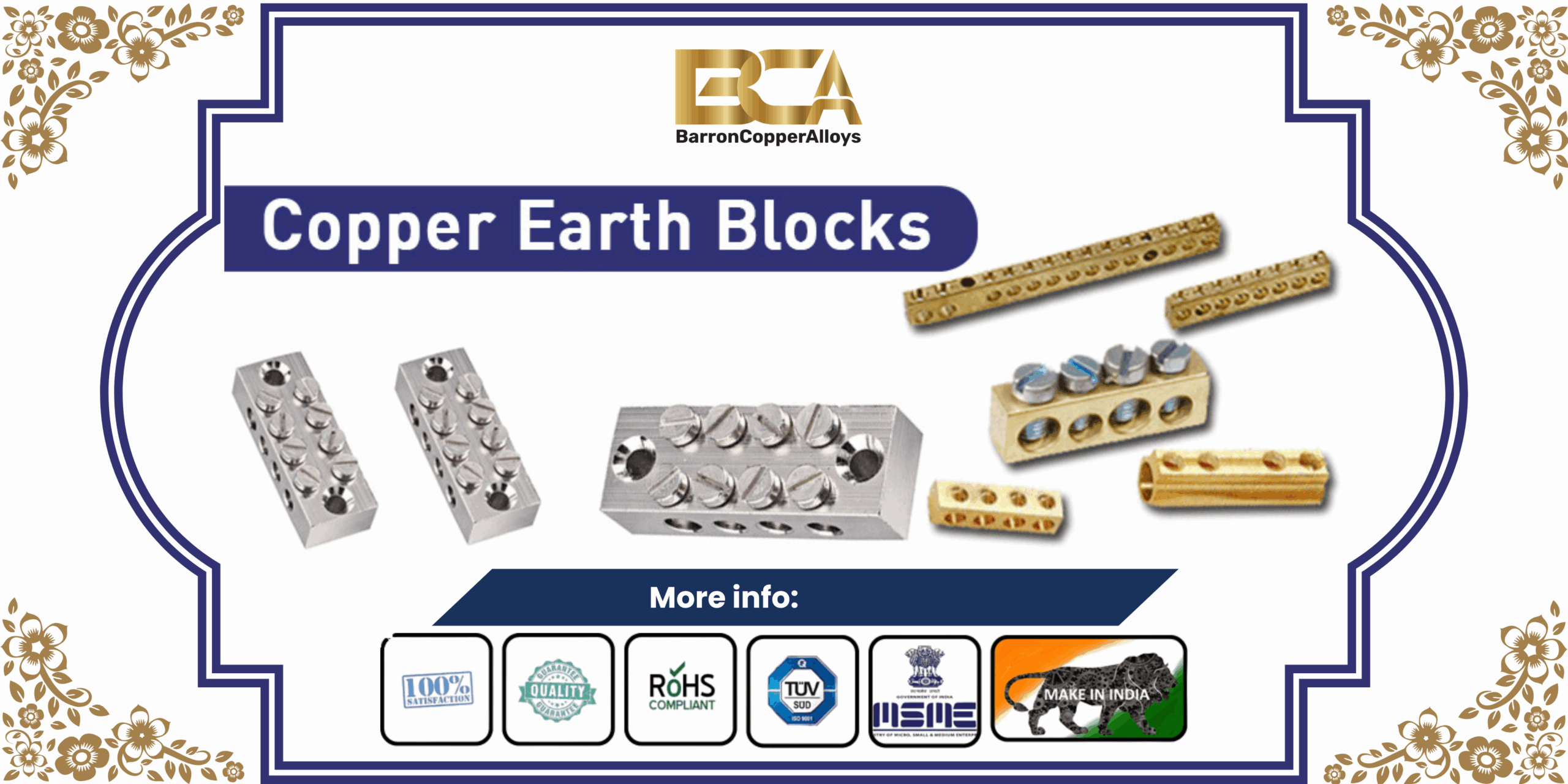 Copper Earth Blocks