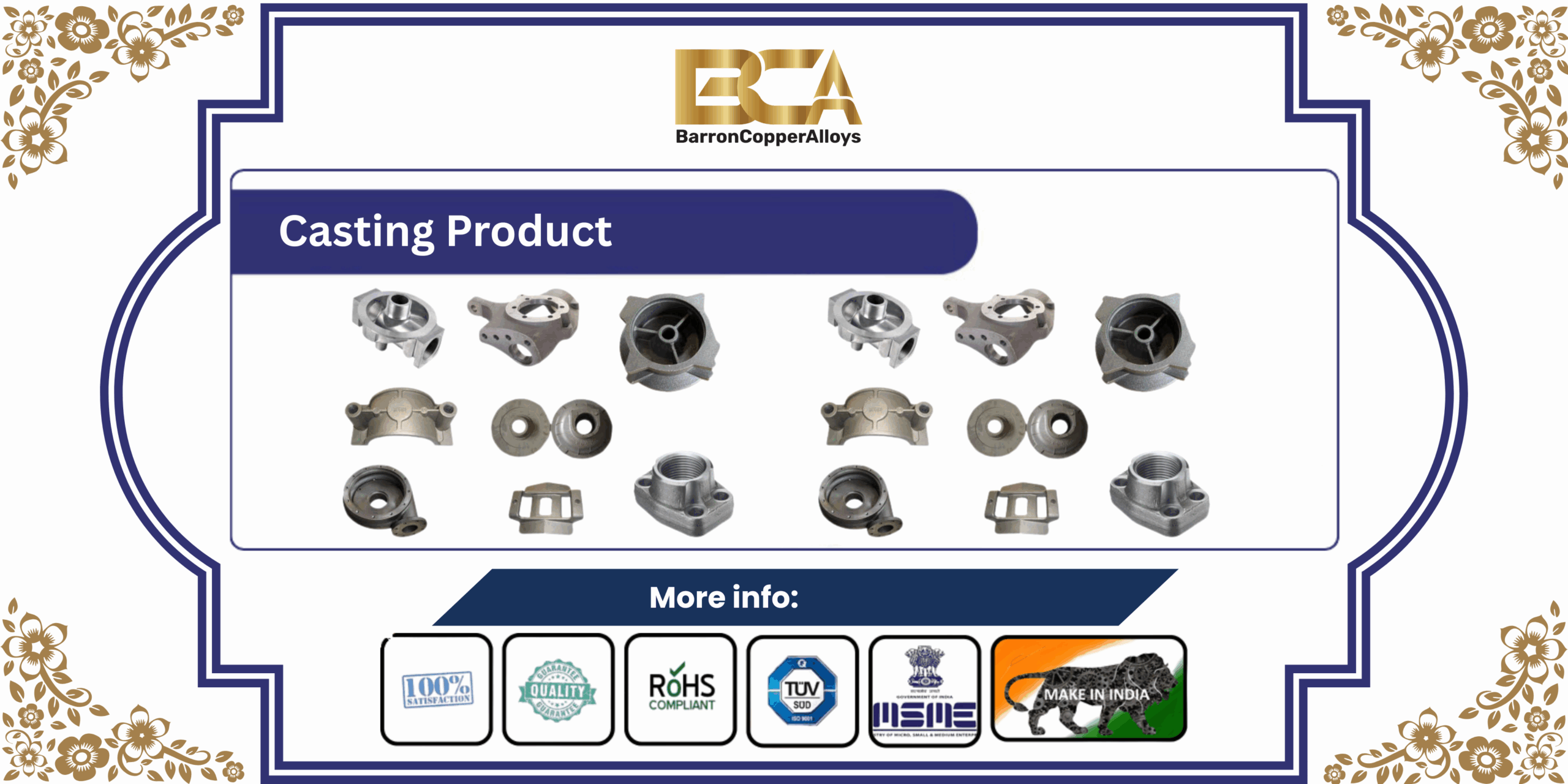 Brass Insulated Spade Terminals