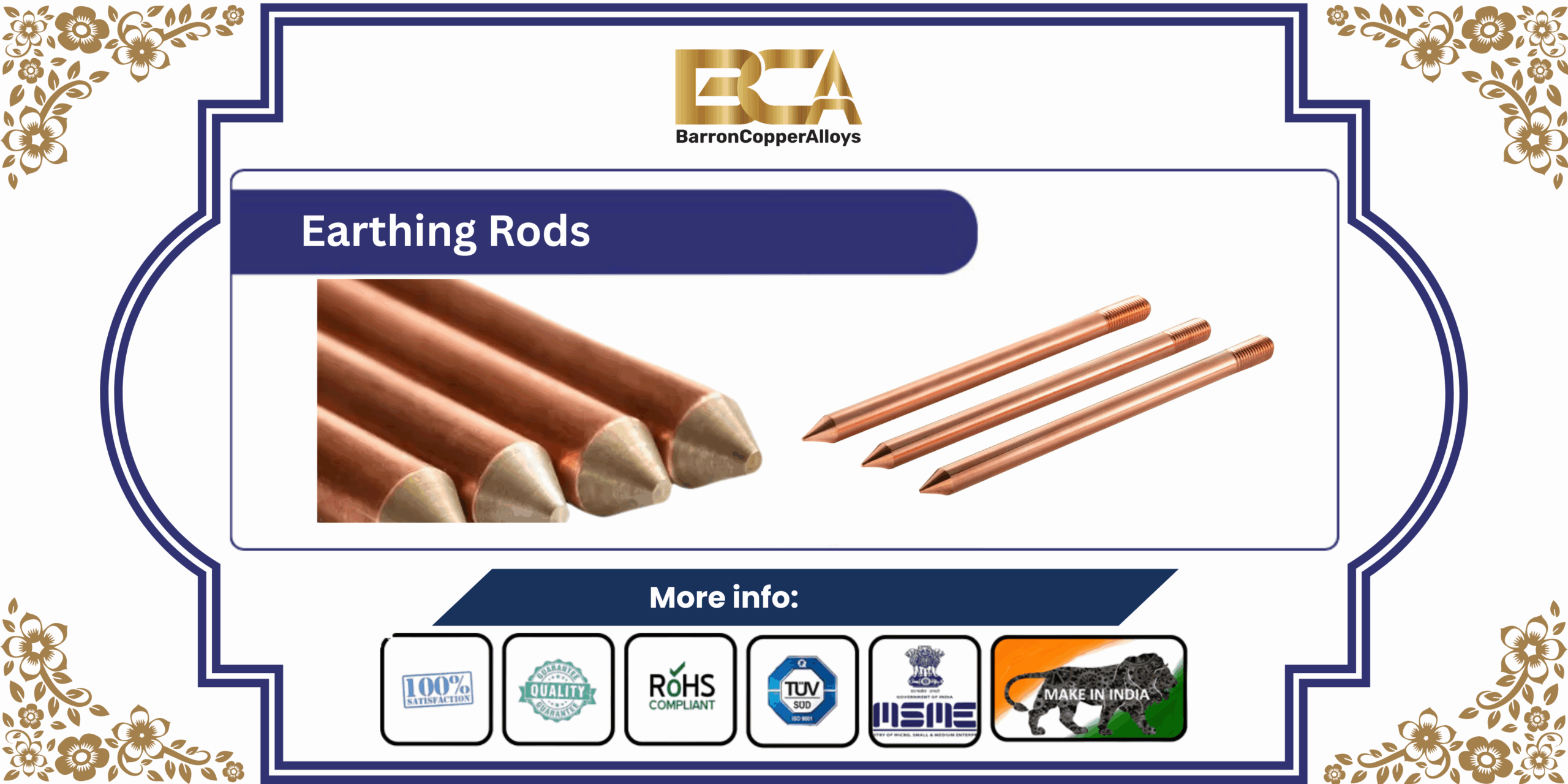 Brass Insulated Spade Terminals