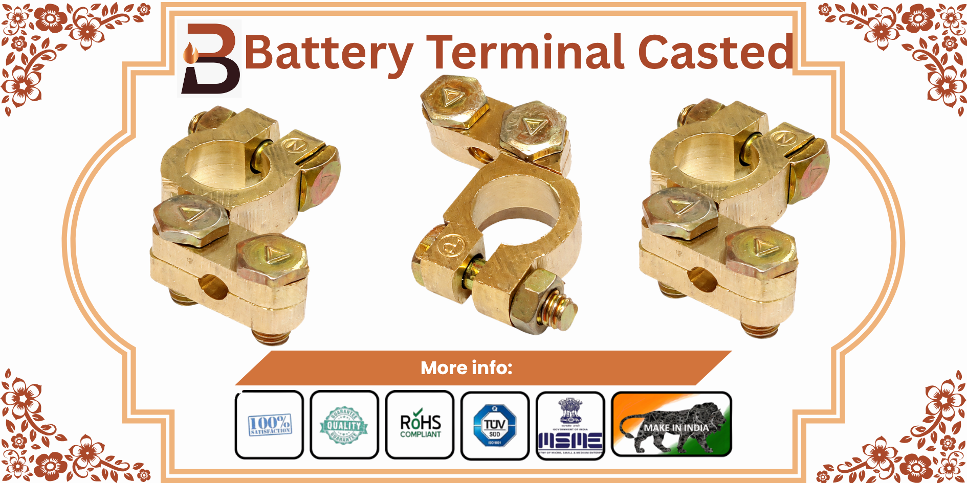 Casted Battery Terminals