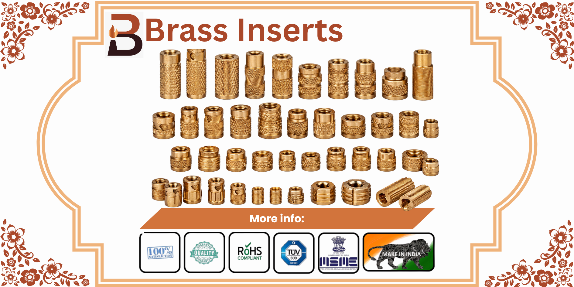 Brass Inserts