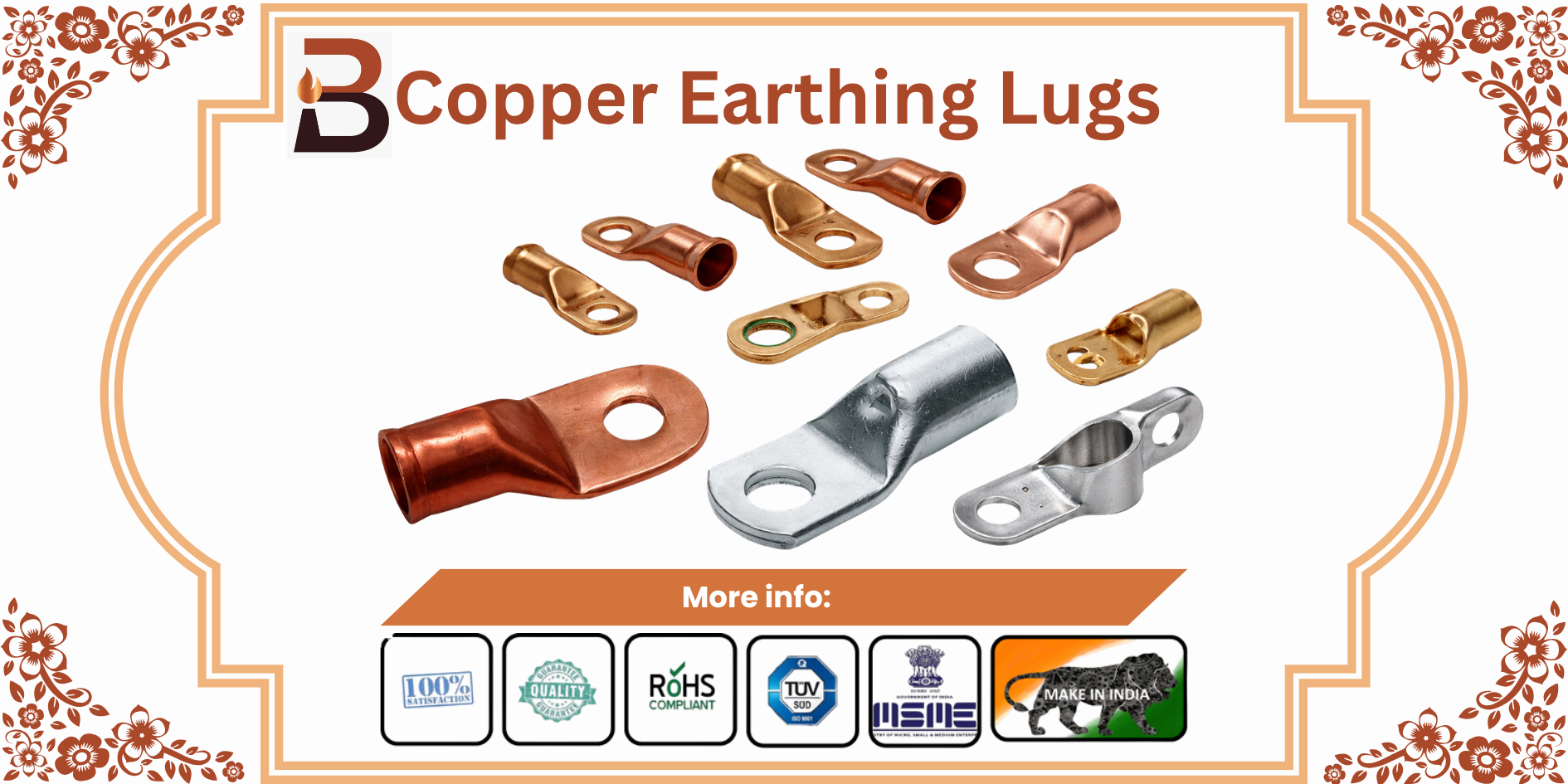 Copper Earthing Lugs