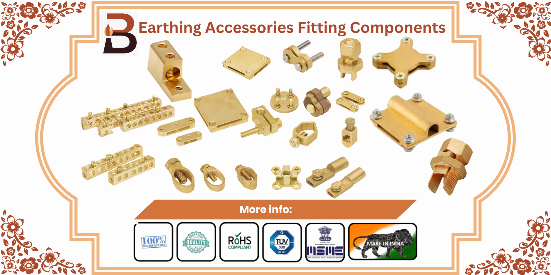 Earthing Accessories Fitting Components