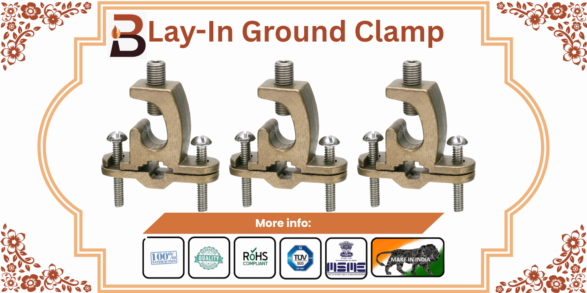 Lay-In Ground Clamp