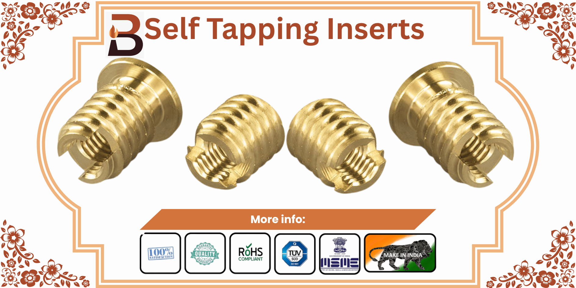 Self Tapping Inserts